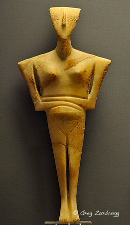 Cycladic figurine