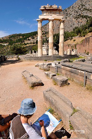 Sanctuary of Athena Pronaia at Delphi