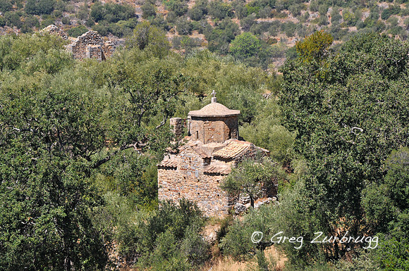 Church in an Olive orchard.