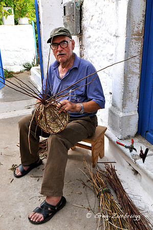 Neighbor man #2.  A basket maker, barber, and musician, he worked with only one hand after losing his other hand in a fireworks accident.