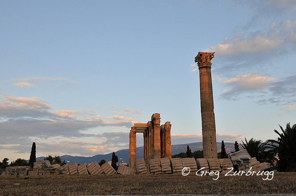 Remain of the Temple of the Olympian Zeus