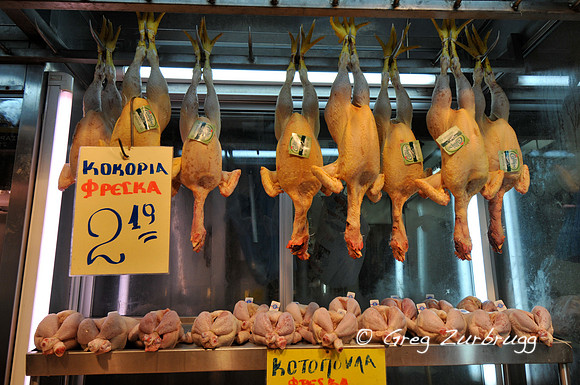Athens meat market