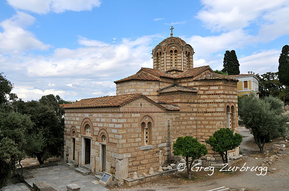 Byzantine Church of the Apostles in the Ancient Agora.
